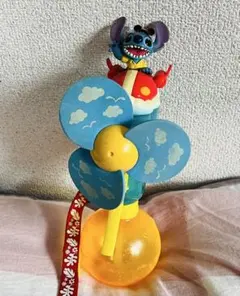 【ディズニー】　スティッチ　扇風機付き水鉄砲