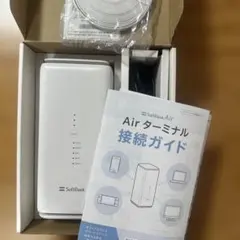 SoftBank Air ターミナル 本体と接続ガイド - メルカリ
