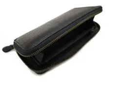 新品【Maturi】イタリアンレザーパステルカラーシリーズ長財布092BK