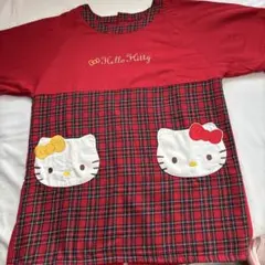 保育士冬用ハローキティ エプロン