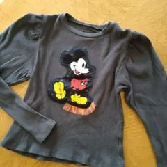 MARKY'S BIG FIELD ミッキーマウス 長袖カットソー 150
