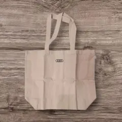 Audi アウディ ロゴ入り キャンバス トートバッグ 生成り色のサムネイル