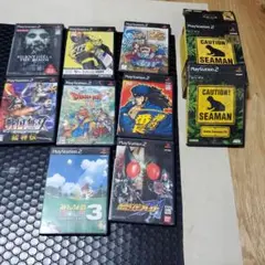 T*様 PS2 ゲームセット 多彩なタイトル