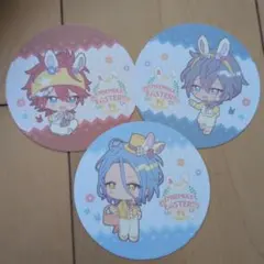 あんさんぶるスターズ アニカフェ コースター HiMERU、天城燐音、椎名ニキ