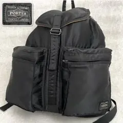 美品 廃盤品✨PORTER タンカー リュック RUCKSACK 黒 ファスナー