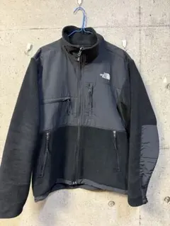 US規格THE NORTH FACEデナリジャケット刺繍ロゴポーラテックブラック