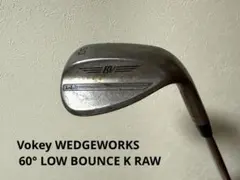 Vokey WEDGEWORKS 60° LOW BOUNCE K RAWのサムネイル