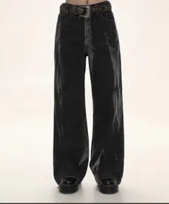 ヴィンテージ加工 フレアデニムパンツ【DO NOT TAG】