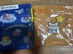 フォトアルバムとはなまるおばけ巾着