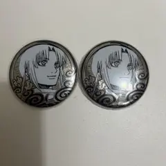 銀魂 銀魂展 はたちのつどい シルバーソウル缶バッジ 神威2つセット