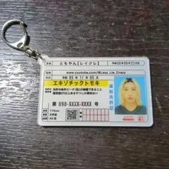 ともやん レイクレ 免許証キーホルダー