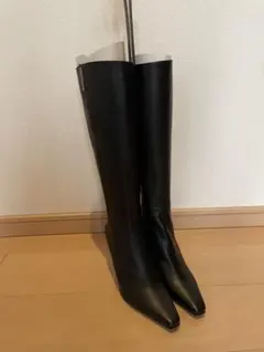 ピンキーアンドダイアン ブラック　ロングブーツ 23.5センチ