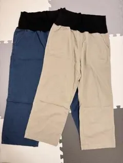 マタニティ ワイドパンツ 2色セット 【アカチャンホンポ】