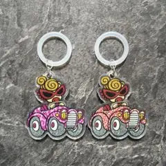 めじるしアクセサリー アンブレラマーカー ヒョウ柄