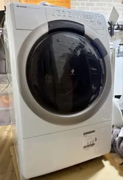 【2023年製乾燥機能付】SHARP コンパクトドラム式洗濯乾燥機 ES-S7H