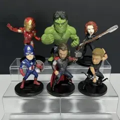 アベンジャーズ ワールドコレクタブルフィギュア 全6種セット