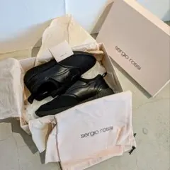 極美品✨️ SERGIO ROSSI SR1 セルジオロッシ レザー スニーカーのサムネイル