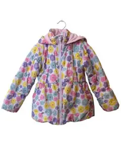 POPS LEMON 花柄ダウンコート 120サイズ