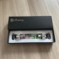 SamHity Apple Watch用 メタルバンド シルバー
