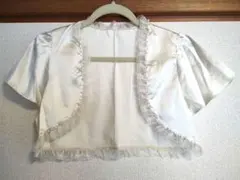 P*m様 〇未使用〇パーティー〇ボレロ〇半袖〇サテン〇透けない〇