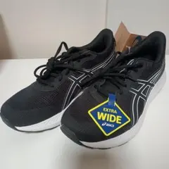 新品未使用 ASICS JOLT 5 EXTRA WIDE 26.0 4E 黒白