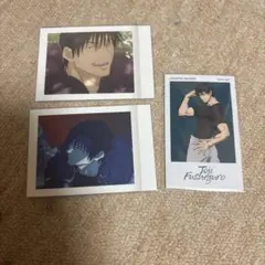 呪術廻戦 伏黒甚爾　大交流展　ぱしゃこれ　カード　フォトカード　3点セット