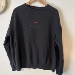 NIKE スウェット　トレーナー　黒　裏起毛 LLサイズ