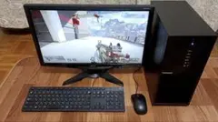 게이밍 PC 세트 RX570 i7-4770 16기가바이트 SSD240GB