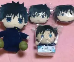 呪術廻戦 伏黒恵 ぬいぐるみ フェイスポーチ まとめ売り