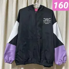 フード付き薄手ジャンパー　160