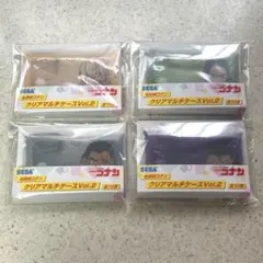 名探偵コナン クリアマルチケース 4種セット！