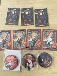 ツイステ　カード　缶バッジ　アクキー　エース　トラッポラ