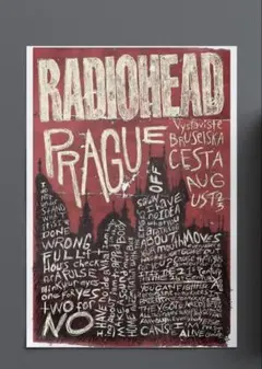 RADIOHEAD 2027 フライヤー　プロモーションカード　ポストカード RADIOHEAD 2027 フライヤー プロモーションカード ポストカード - メルカリ