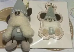 リルリンリン ぬいぐるみチャーム キーチェーン ディズニー(水色) 2025