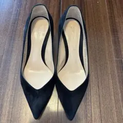 Gianvito Rossi スエード パンプス ブラック 34のサムネイル