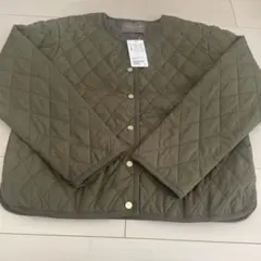 A day in the life キルティングジャケット オリーブ