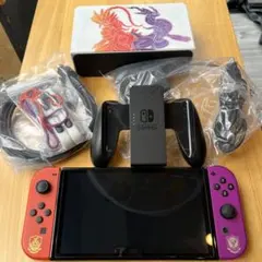 Nintendo Switch 有機ELスカーレット・バイオレット