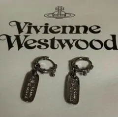 Vivienne Westwood フープピアス　ブラック