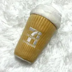セブンイレブン　一番くじ　B賞　セブンカフェぬいぐるみチャーム　カフェラテ