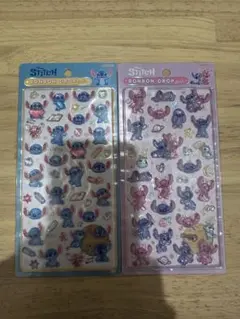 正規品 新品未使用 スティッチ ボンドンドロップシール 2シートセット