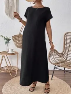 SHEIN シーイン ワンピース 黒