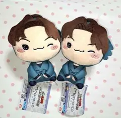 忍たま乱太郎　ドクタケ忍者隊最強の軍師　もちぴこぬいぐるみ　山田利吉　2点