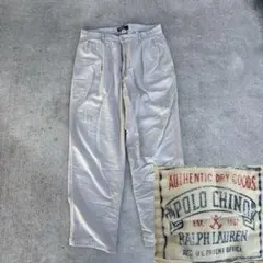 90S 初期型 Polo by Ralph Lauren ポロ チノ USA製