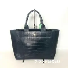 タイトリスト メルセデスベンツ コラボ クロコ柄 ラウンドトート 中古