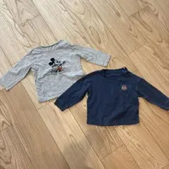 ユニクロ　ロンT　90サイズ　2枚セット