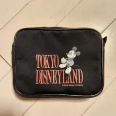 【東京ディズニーランド】ミッキーマウス　ポーチ　レトロ