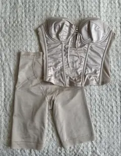 【グローブ付き】G65 bloom レースアップビスチェ ガードル セット