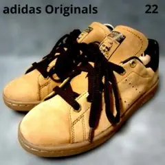 希少.廃版.限定数量.美品　アディダス　スタンスミス ヌバック イエロー【22】