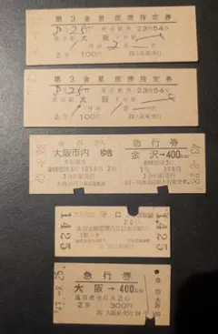 希少昭和レトロ 鉄道記念乗車券 硬券 車内補充券等コレクション - メルカリ