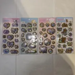 正規品 キラッとぷくぷくエアーシール 4枚 ちあちあラムズ すみっコ リラックマ